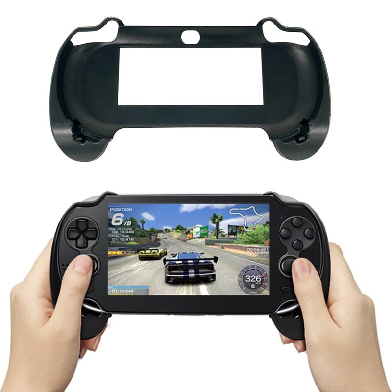 OSTENT Durable Joypad Plastic Flexible Bracket Holder Hand Handle Grip for Sony PS Vita 1000 Color Black - Image 3
